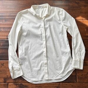 Brunello Cucinelli Cream Button Down Shirt